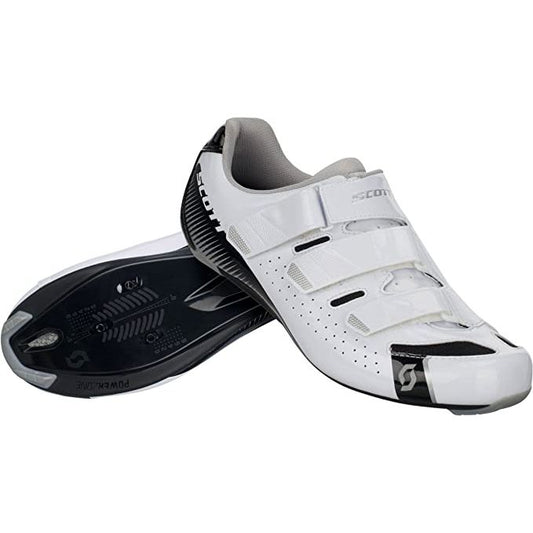 Scott Road Comp Shoe Gloss White/Gloss Black 41 Bike Shoes