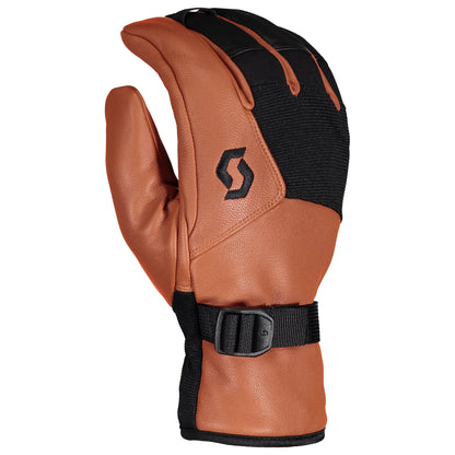 Scott Explorair Spring Glove Dark Grey Burnt Orange M - Scott Snow Gloves