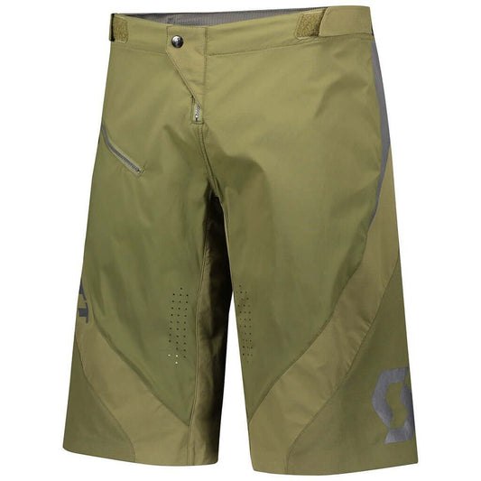 Scott Trail Progressive Shorts Green Moss/Dark Grey Bike Shorts