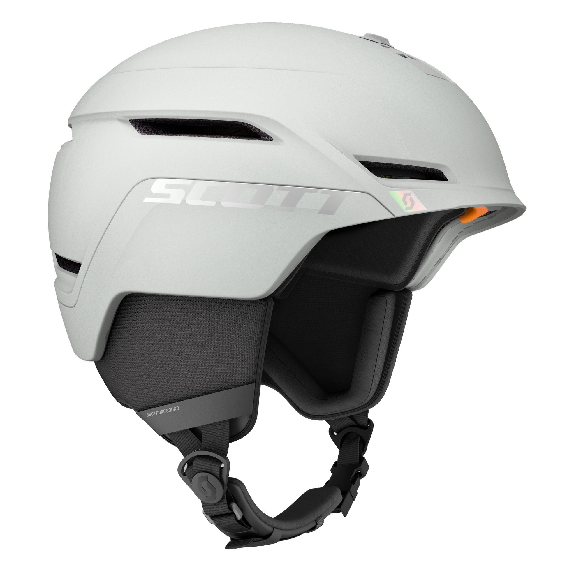 Scott Symbol 2 Plus D Snow Helmet Light Grey Snow Helmets