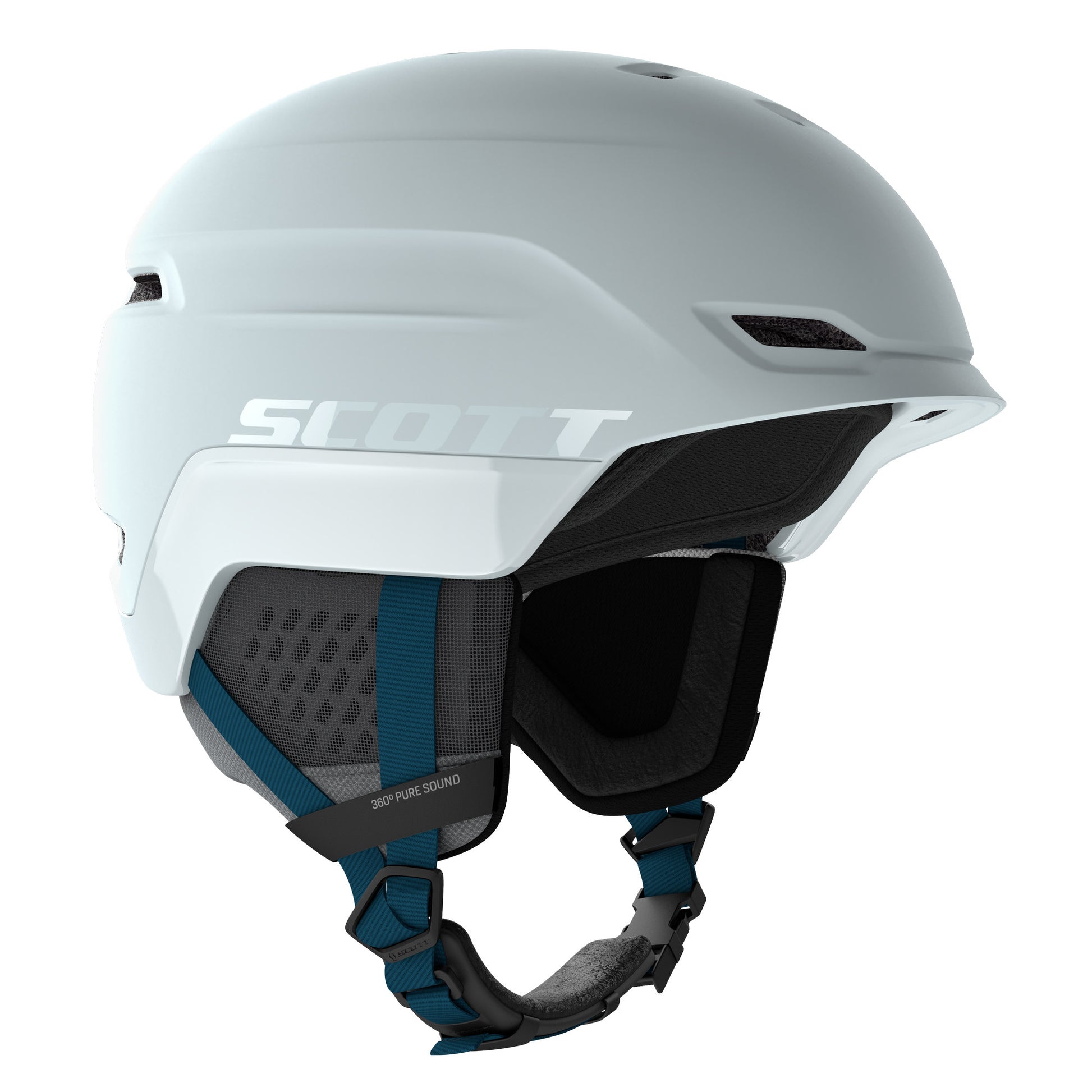 Scott Chase 2 Plus Snow Helmet Glace Blue Snow Helmets