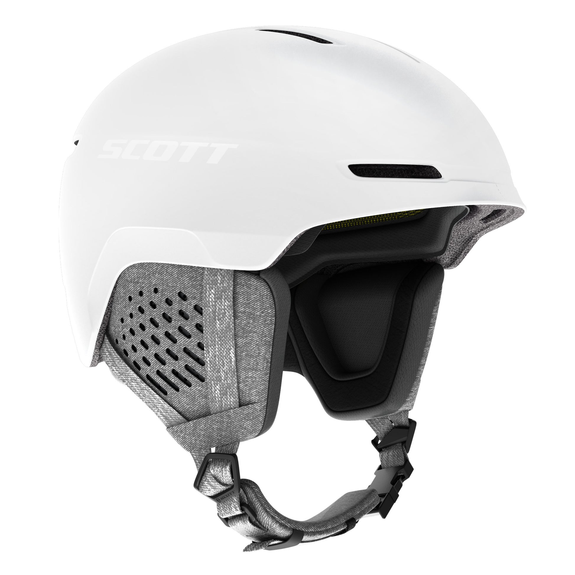 Scott Track Plus Snow Helmet White Snow Helmets