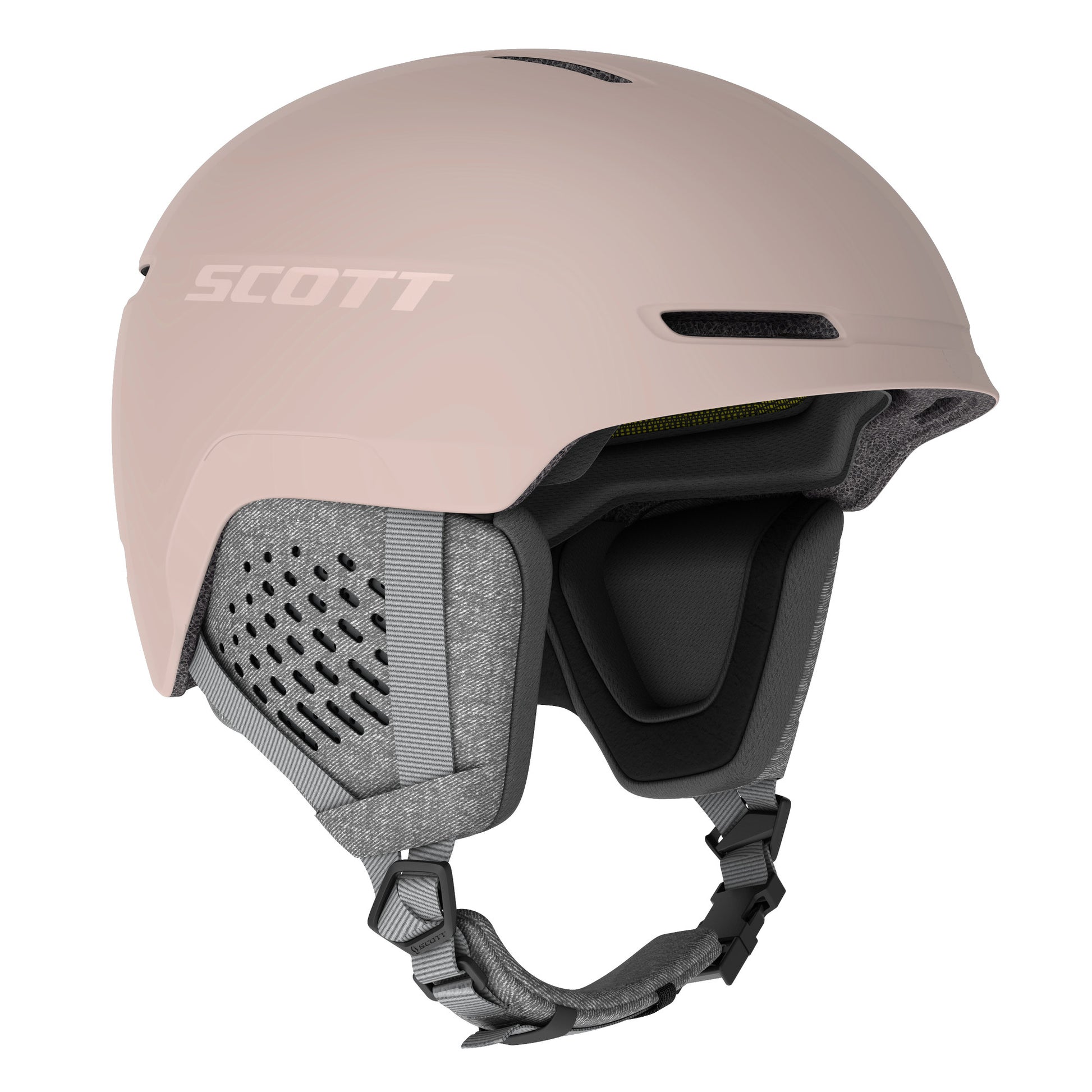 Scott Track Plus Snow Helmet Pale Pink Snow Helmets