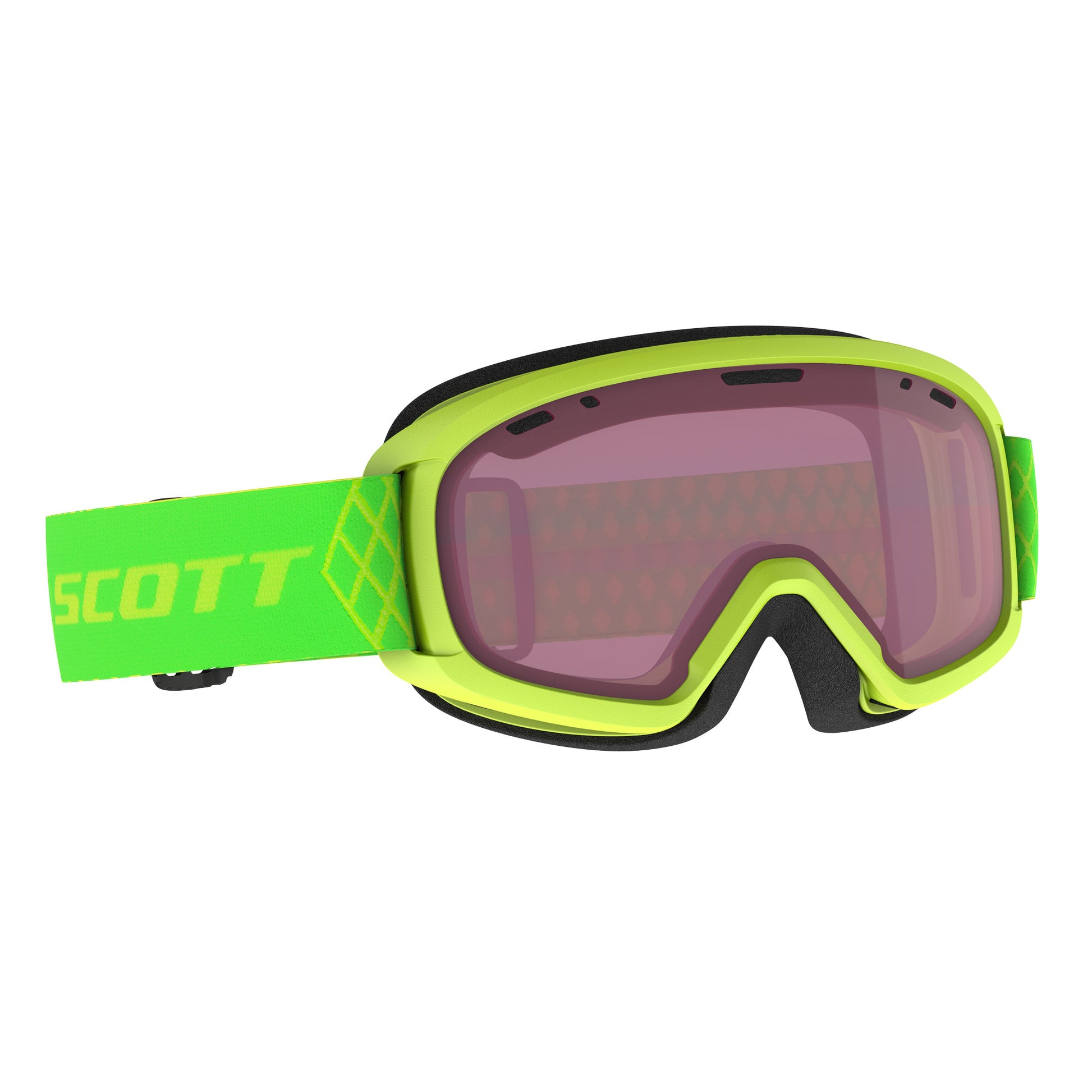 Scott Youth Jr Witty Snow Goggle High Viz Green / Enhancer Snow Goggles