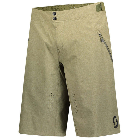 Scott Trail Flow Pro w/Pad Shorts Green Moss XXL Bike Shorts