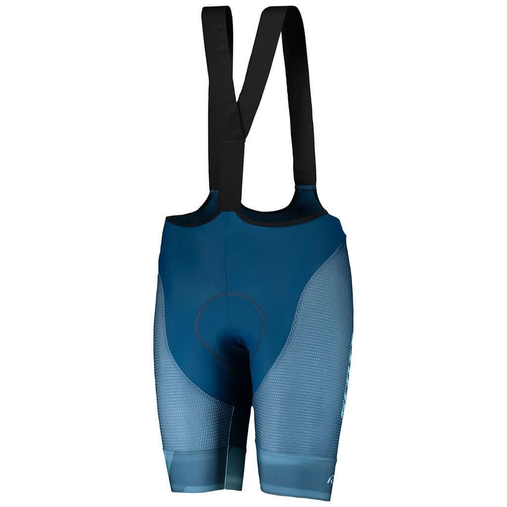 Scott Women's RC Pro +++ Bibshorts Lunar Blue Stream Blue L - Scott Bib Shorts