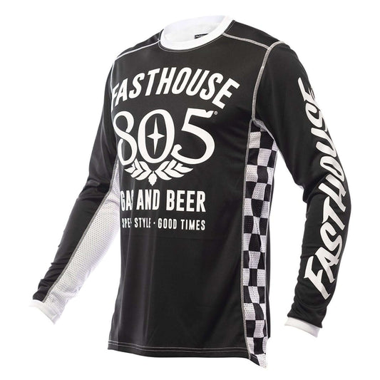 Fasthouse 805 Grindhouse Jersey Black XXL Bike Jerseys