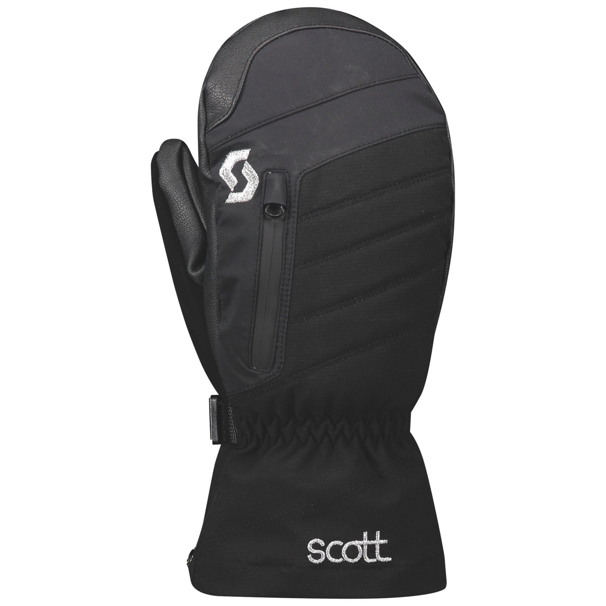 Scott Women's Ultimate Pro Mitten Black XS - Scott Snow Mitts