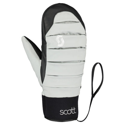 Scott Women's Ultimate Primaloft Mitten Light Grey Black - Scott Snow Mitts