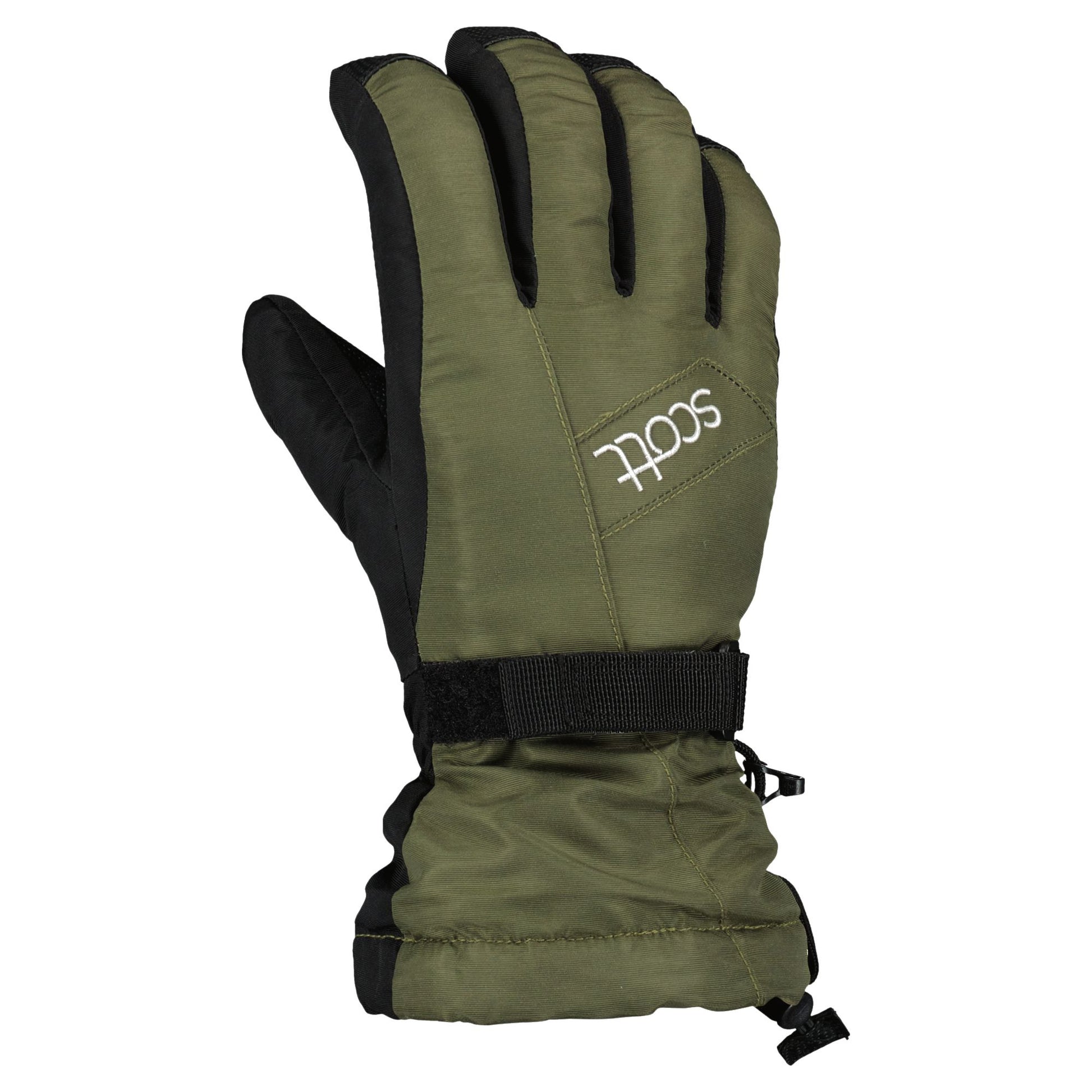 Scott Women's Ultimate Warm Glove Fir Green Black - Scott Snow Gloves