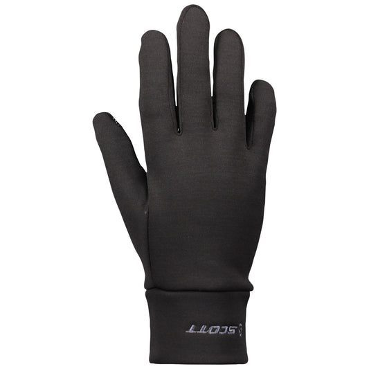 Scott Fleece Liner Glove Black Snow Gloves