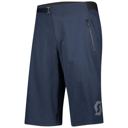 Scott Men's Trail Vertic w/ Pad Shorts Midnight Blue - Scott Bike Shorts