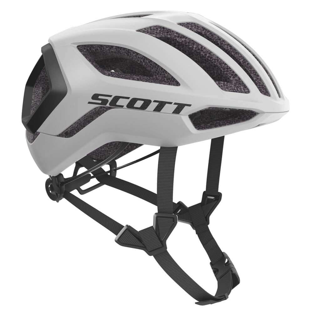 Scott Centric Plus Helmet White/Black Bike Helmets