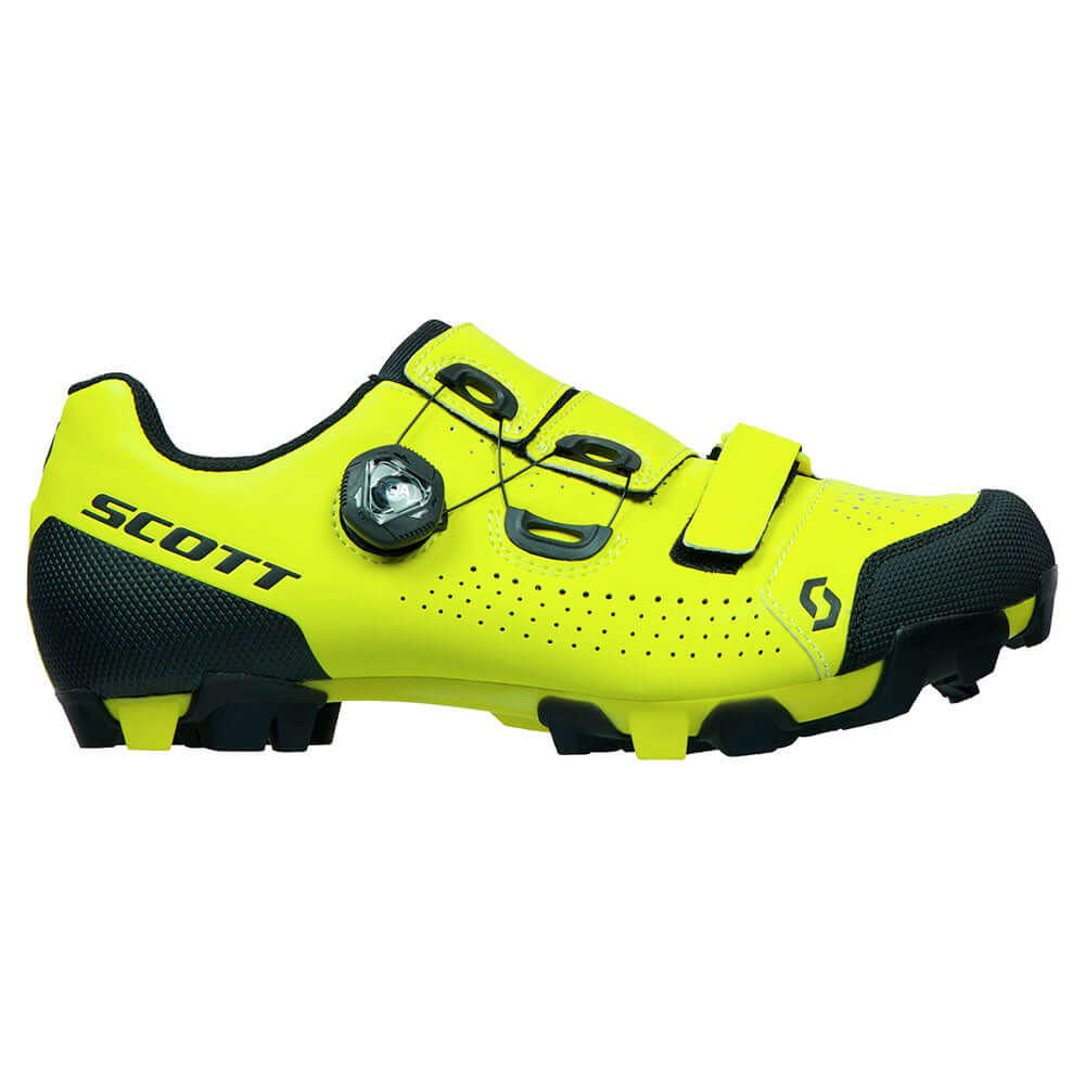 Scott MTB Team BOA Shoe Yellow/Black Bike Shoes