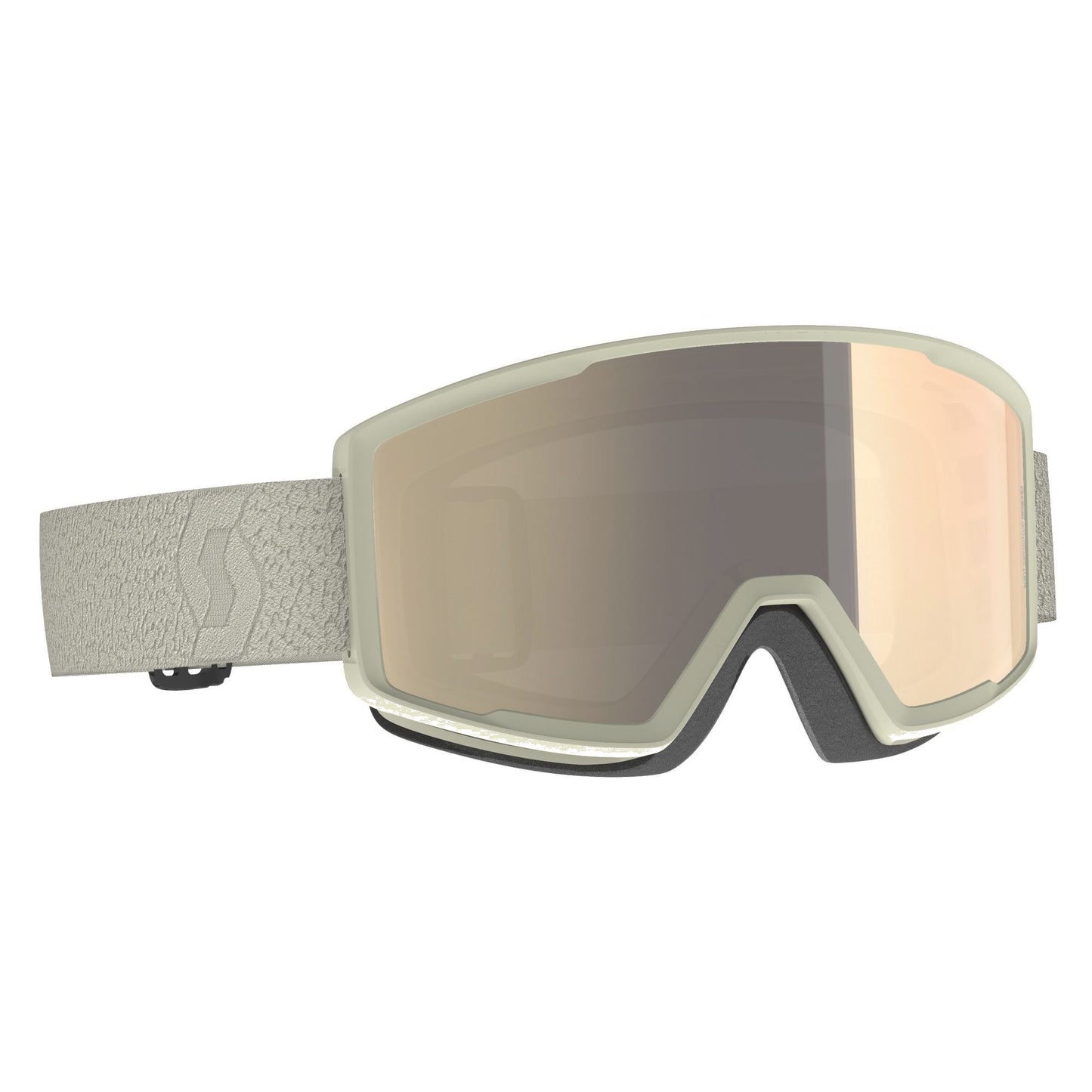 Scott Factor Pro LS Snow Goggle Light Beige / Light Sensitive Bronze Chrome Snow Goggles