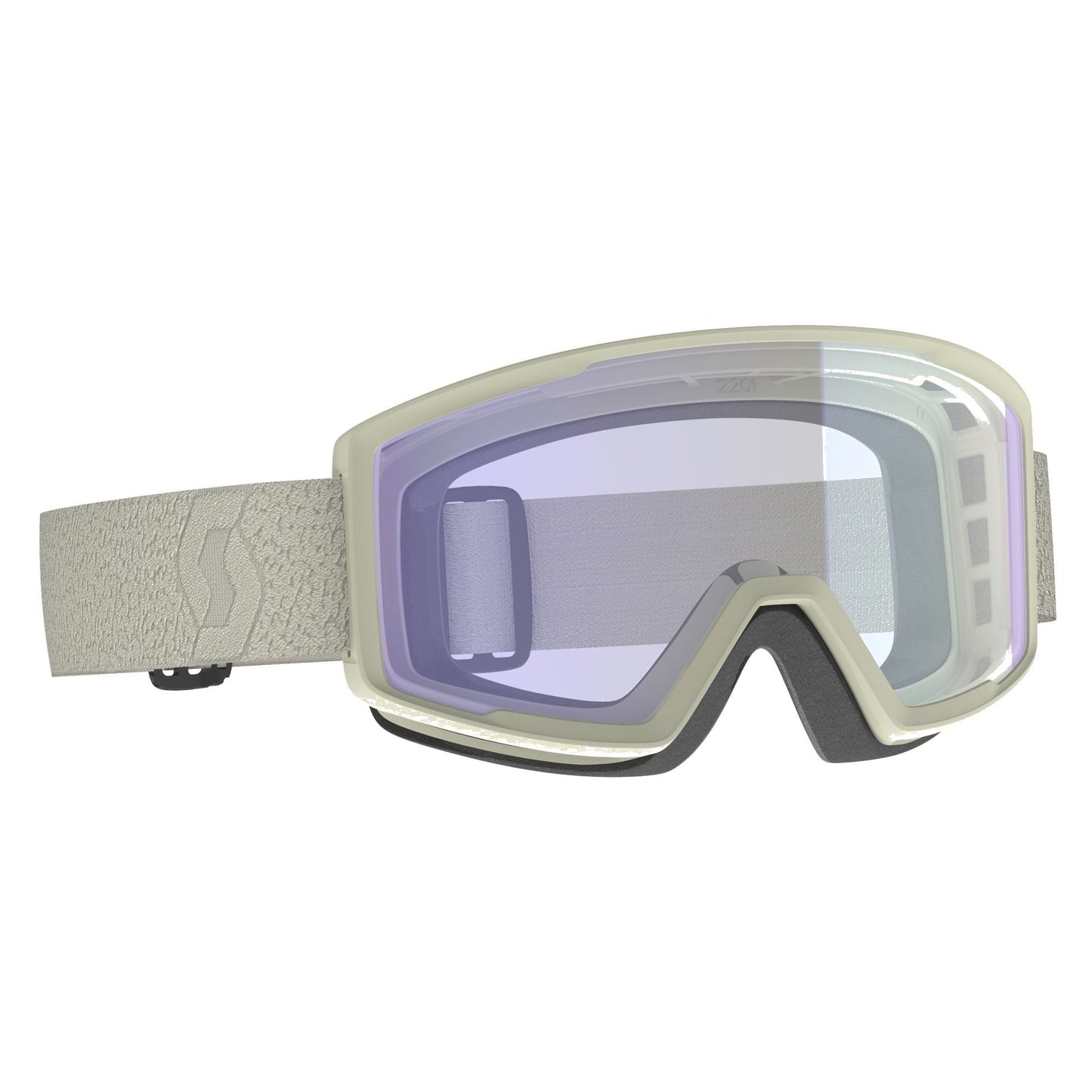Scott Factor Pro Snow Goggle Light Beige / Illuminator Blue Chrome Snow Goggles