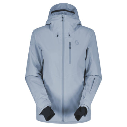 Scott Women's Ultimate Dryo Jacket Glace Blue XS - Scott Snow Jackets