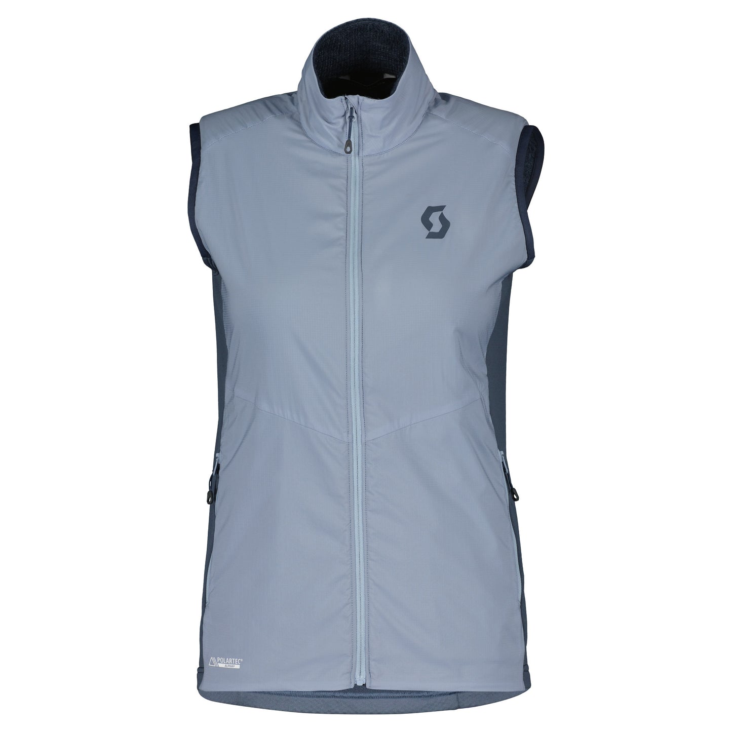 Scott Women's Explorair Alpha Vest Glace Blue/Metal Blue Insulators & Fleece
