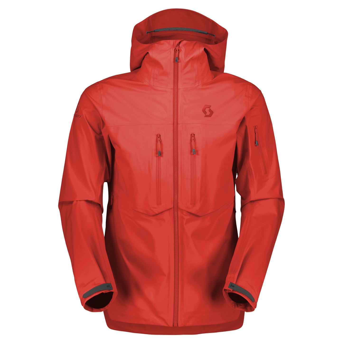 Scott Men's Explorair DryoSpun 3L Jacket Magma Red Snow Jackets