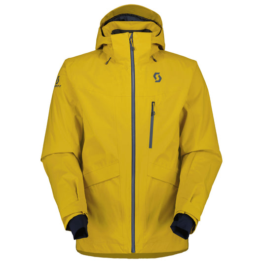 Scott Men's Ultimate DRX Jacket Mellow Yellow XXL Snow Jackets