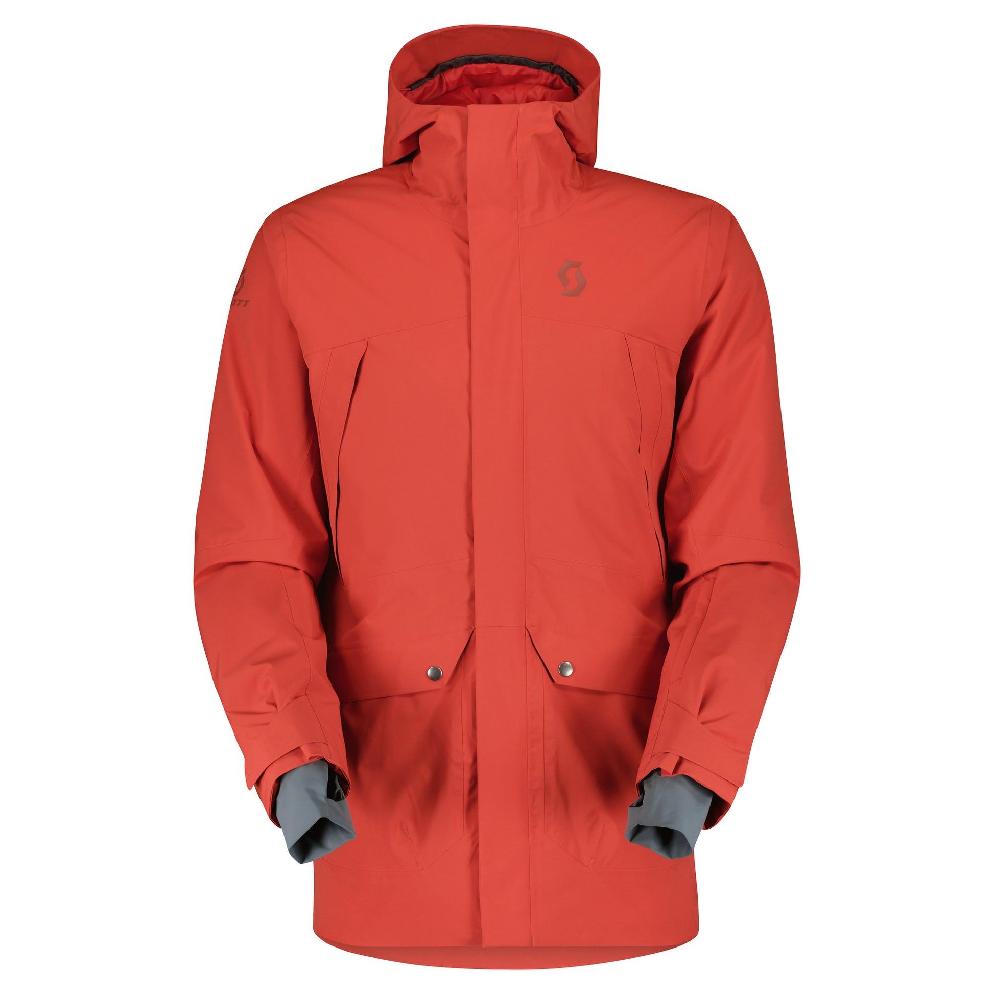 Scott Men's Ultimate Dryo Plus Jacket Magma Red Snow Jackets