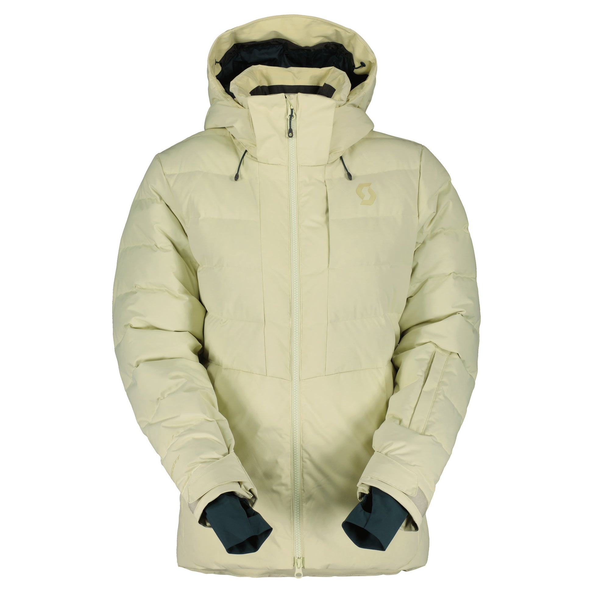 Scott Women's Ultimate Warm Jacket Pale Yellow Snow Jackets