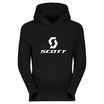 Scott Women's Defined Mid Pullover Hoody Black - Scott Insulators & Fleece