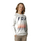 Fox Youth FGMNT LS Tee Light Grey YL LS Shirts