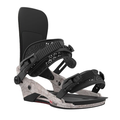 Union Men's Atlas Snowboard Bindings Metallic Silver - Union Snowboard Bindings