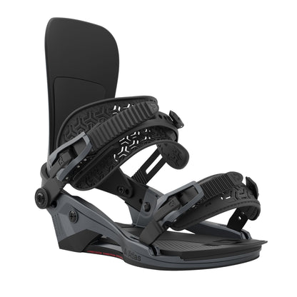 Union Men's Atlas Snowboard Bindings Metallic Silver - Union Snowboard Bindings