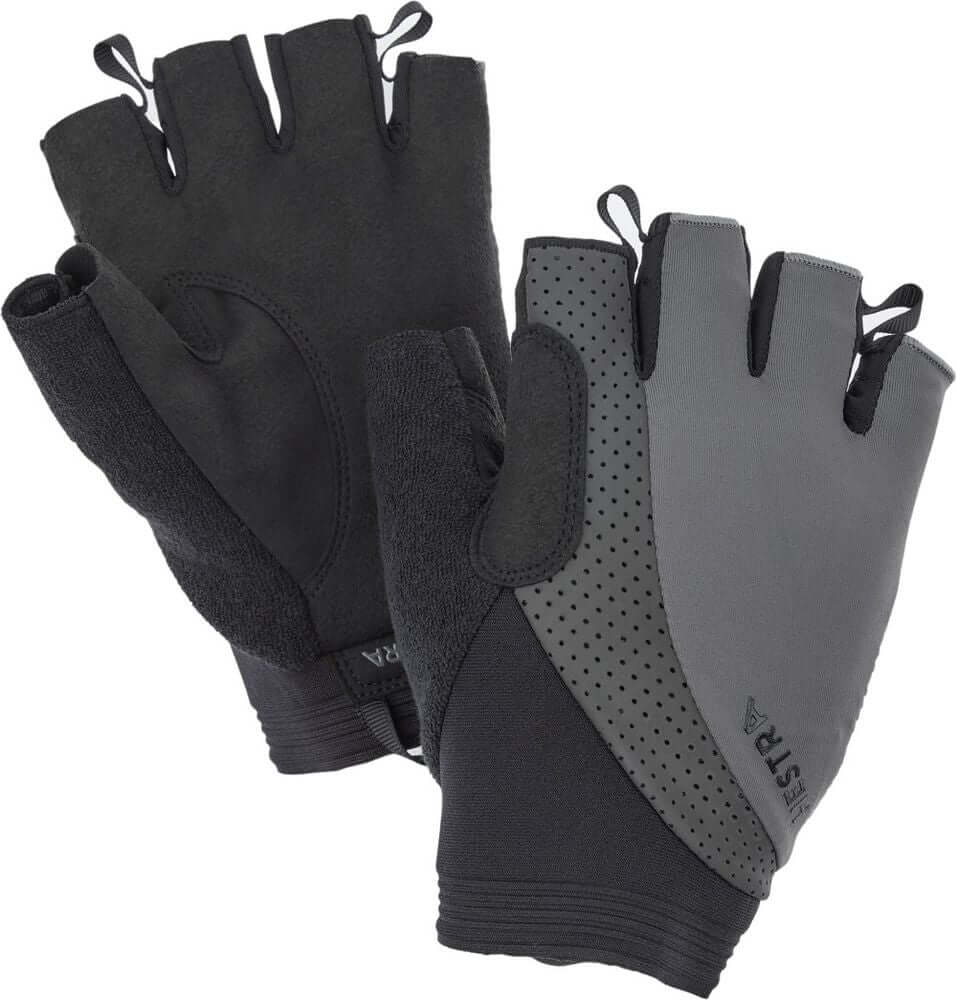 Hestra Apex Reflective Short Glove Dark Grey Bike Gloves