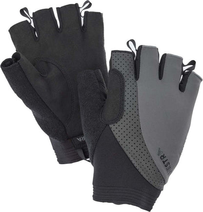 Hestra Apex Reflective Short Glove Dark Grey - Hestra Bike Gloves