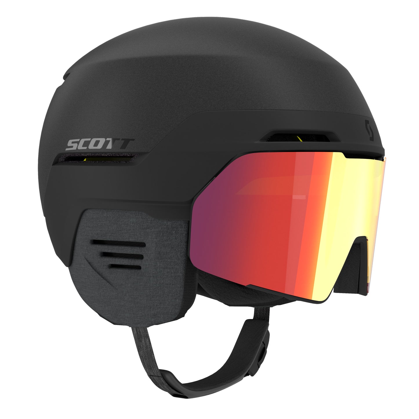 Scott Blend Plus Helmet Granite Black Snow Helmets