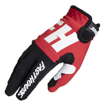 Fasthouse Speed Style Glove Remnant - Red Black - Fasthouse Bike Gloves