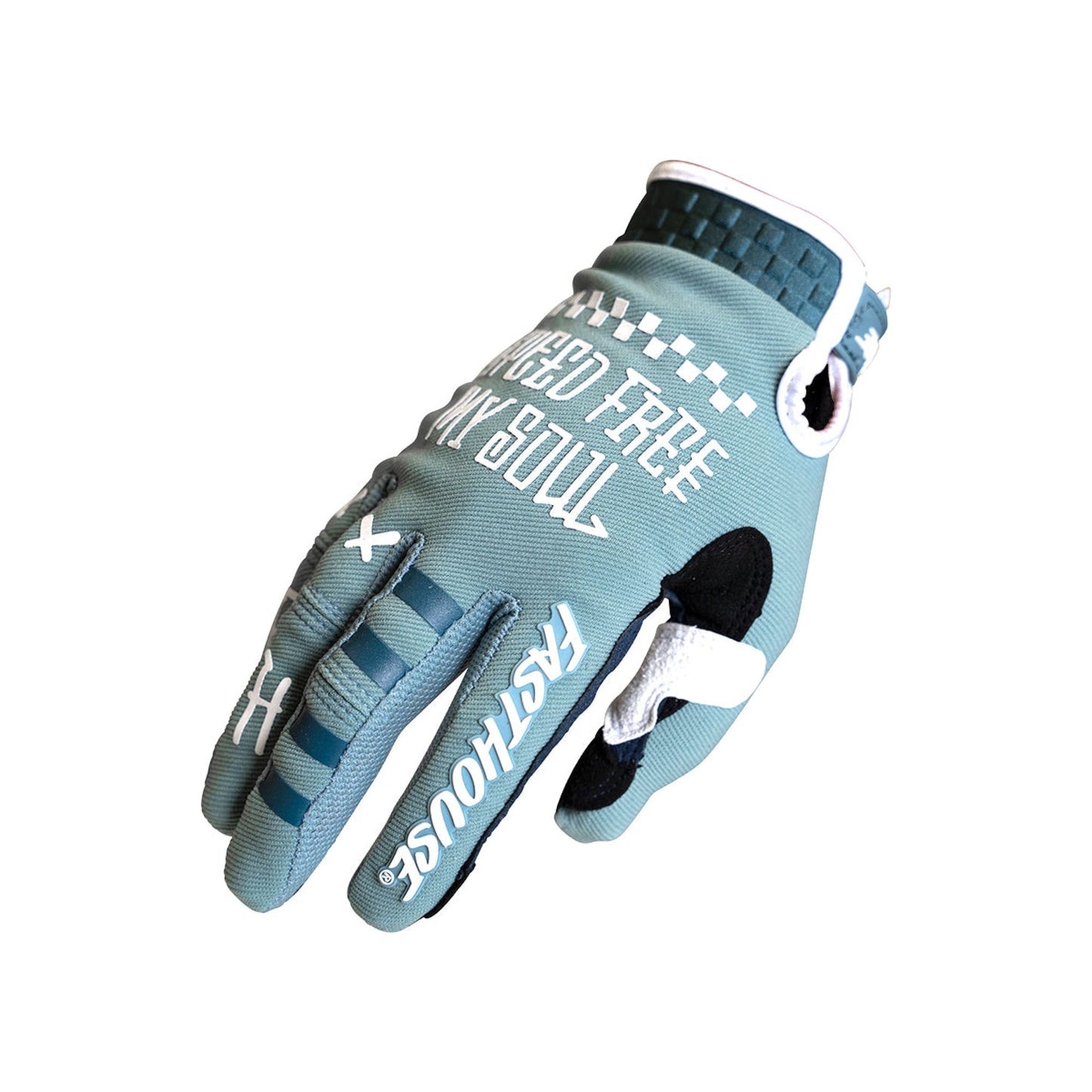 Fasthouse Youth Speed Style Glove Akuma - Indigo Bike Gloves