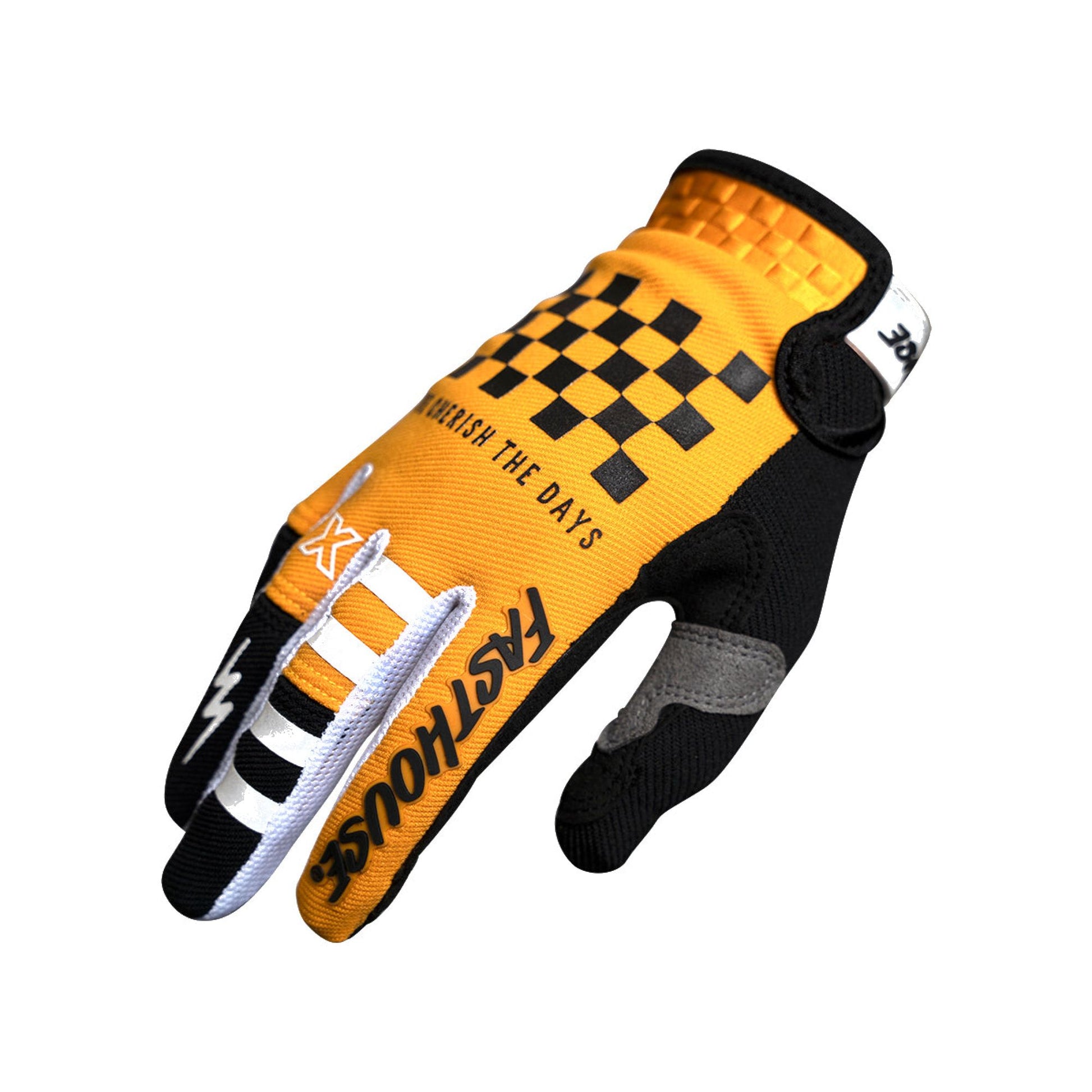 Fasthouse Youth Speed Style Glove Brute - Amber YS Bike Gloves