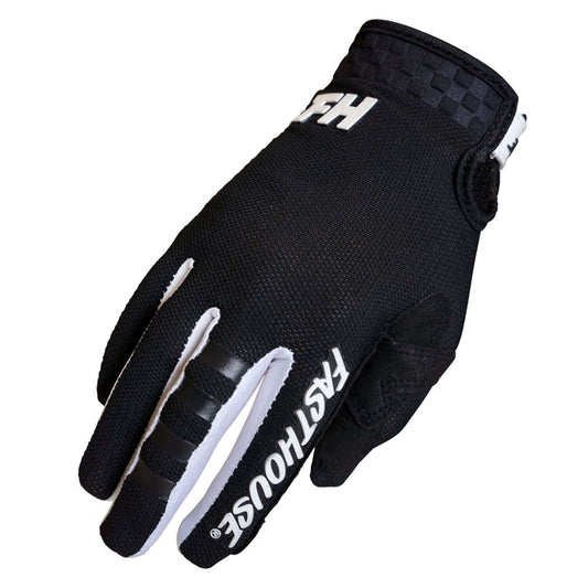 Fasthouse A/C Elrod Air Gloves Black Bike Gloves
