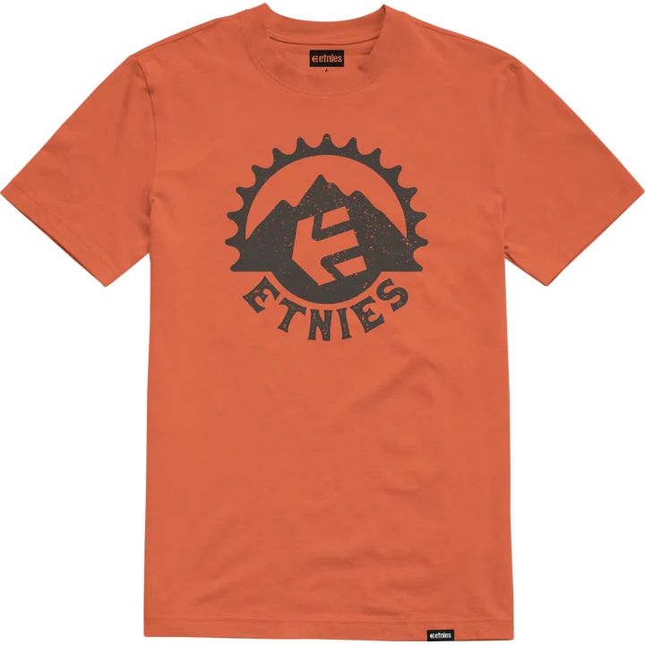 Etnies Men's Spoke Tee Burnt Orange SS Shirts