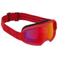 iXS Hack Goggle Red/Mirror Crimson / Mirror Bike Goggles
