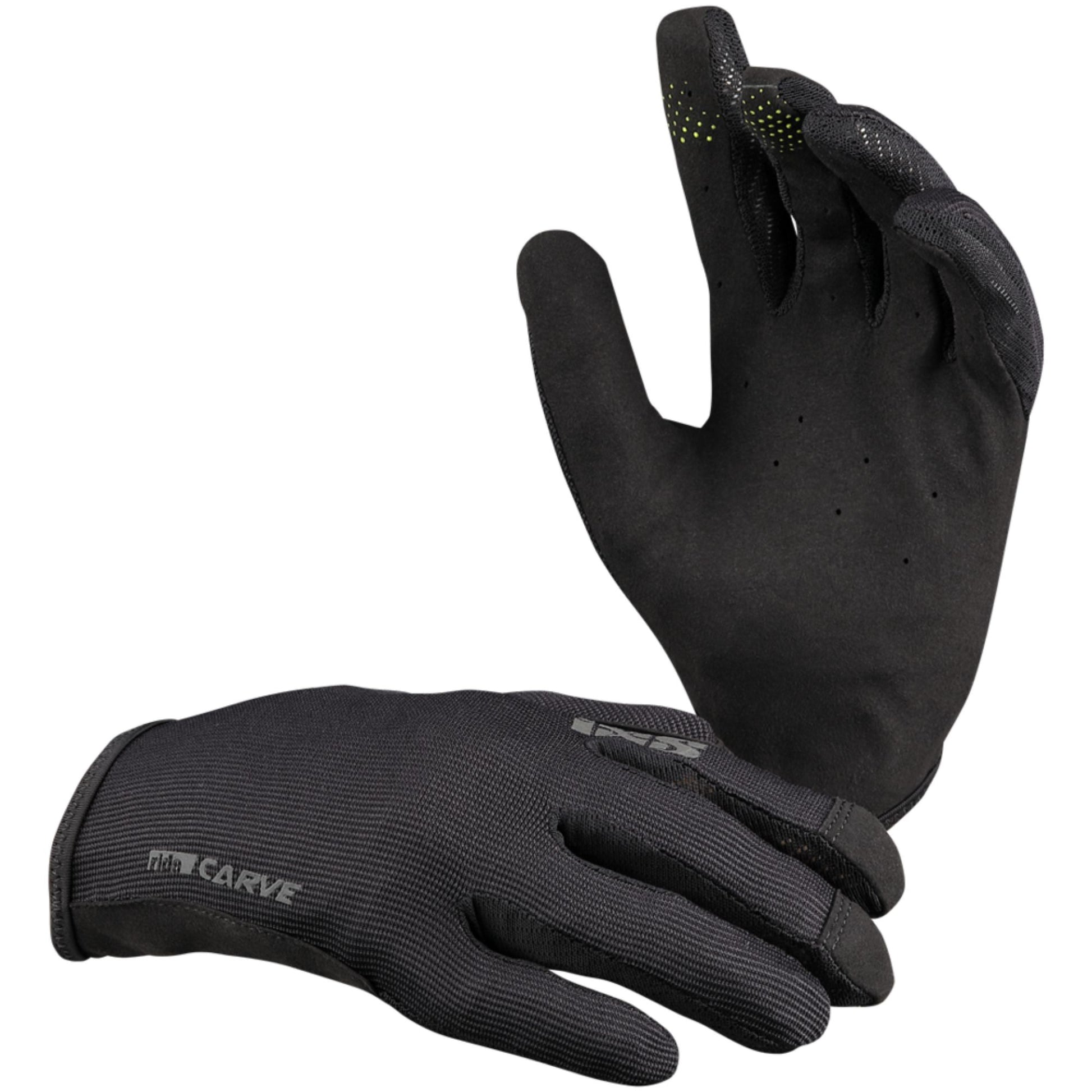iXS Carve Gloves Black Bike Gloves