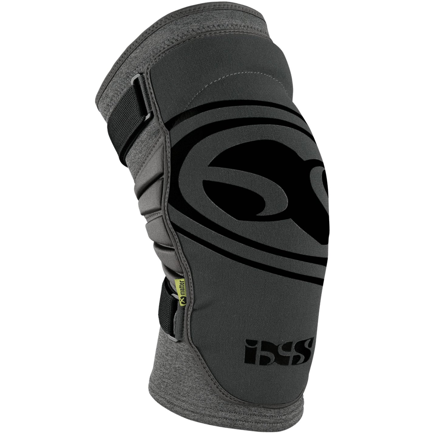 iXS Carve EVO+ Knee Guards Grey Protective Gear