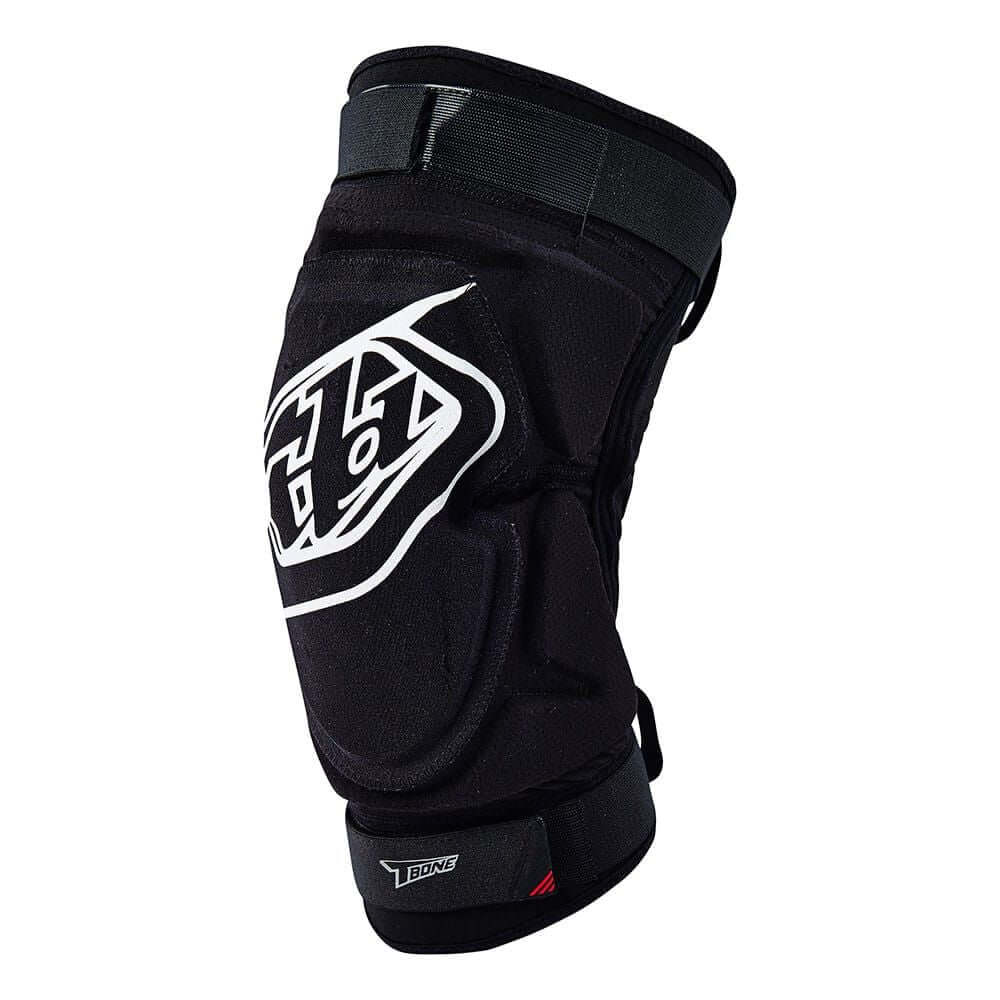 Troy Lee Designs T-Bone Knee Guard Solid Black Protective Gear
