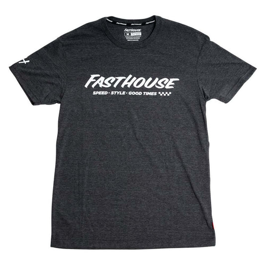 Fasthouse Prime Tech Tee Dark Heather S SS Shirts