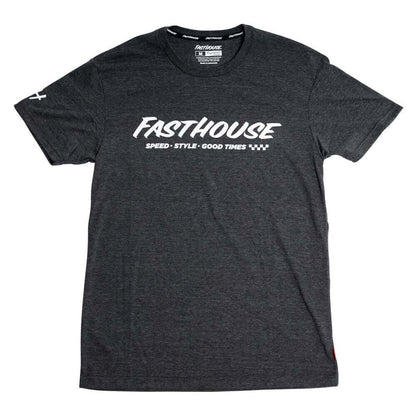 Fasthouse Prime Tech Tee Dark Heather S - Fasthouse SS Shirts