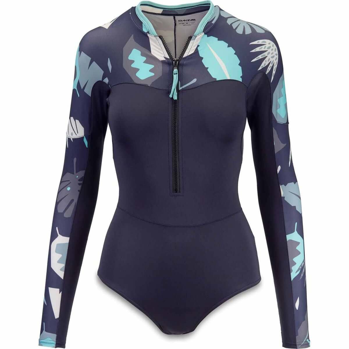 Dakine Women's Persuasive Surf Suit L/S Abstract Palm Swimwear