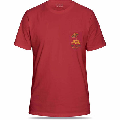 Dakine Kau Kau Pocket T Shirt Deep Red S - Dakine SS Shirts