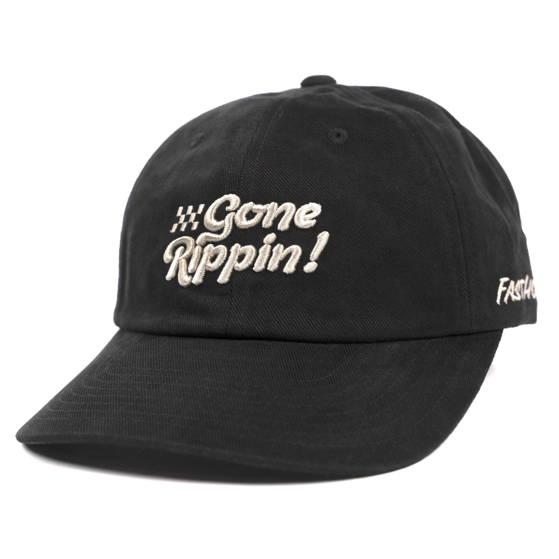 Fasthouse Gone Rippin' Hat Black OS Hats