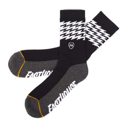 Fasthouse Voltage Sock Black OS - Fasthouse Socks