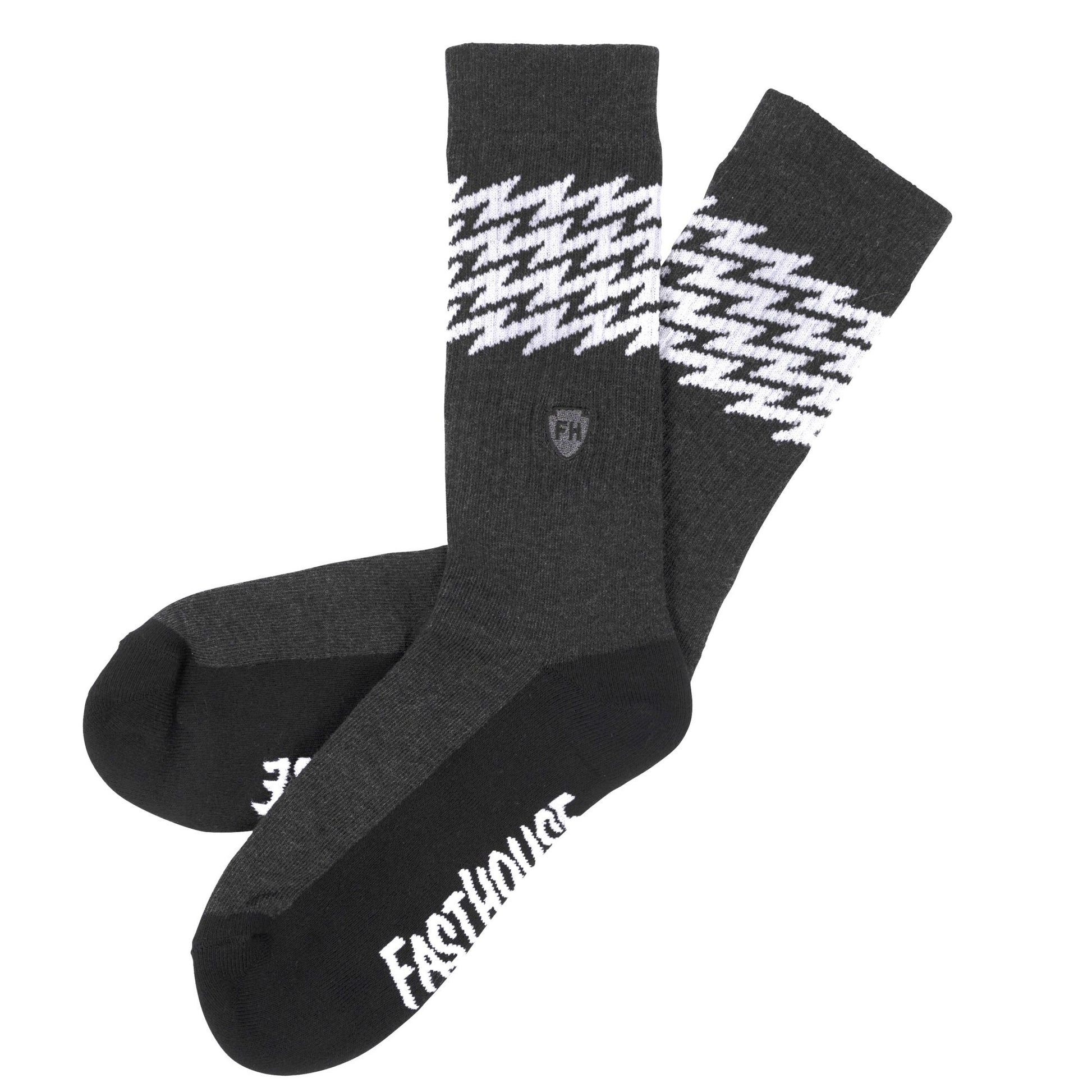 Fasthouse Voltage Sock Heather Gray Socks