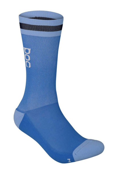 POC Essential Mid Length Sock Basalt Multi Turmaline S - POC Bike Socks